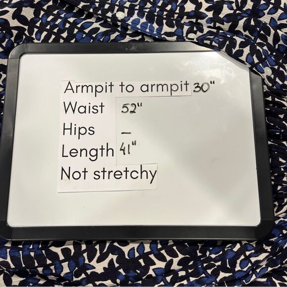 Woman within plus size leaf wines print short sleeve mini casual dress - Picture 9 of 14